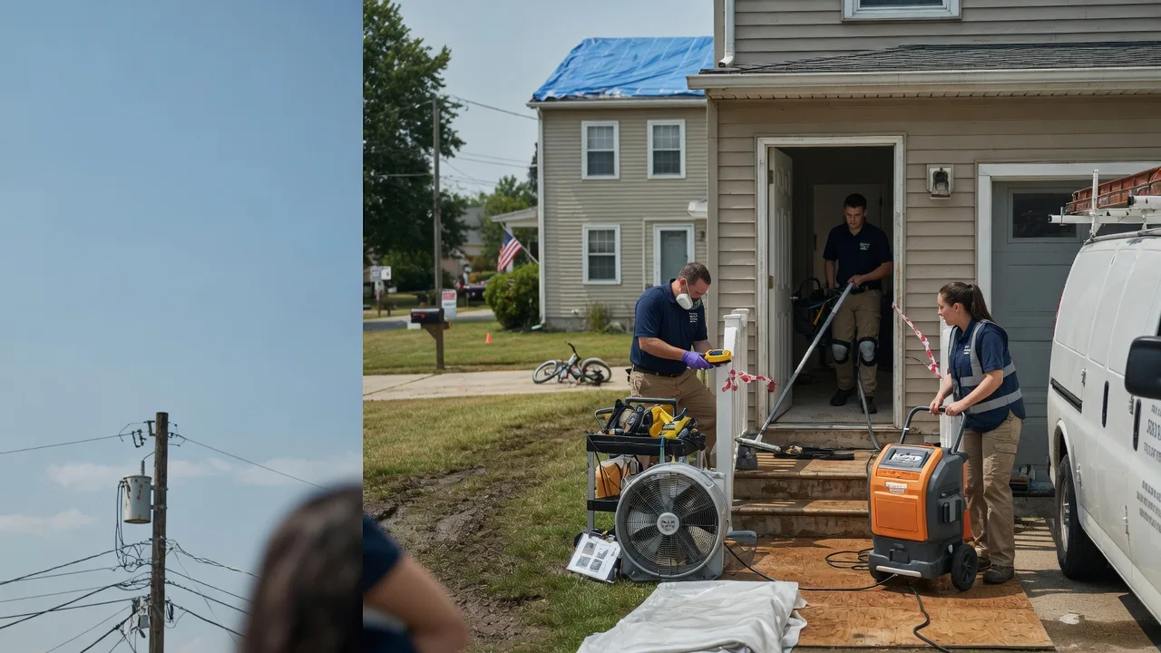 Water Damage Repair in Poynette, WI near me